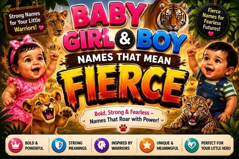 Names That Mean Fierce