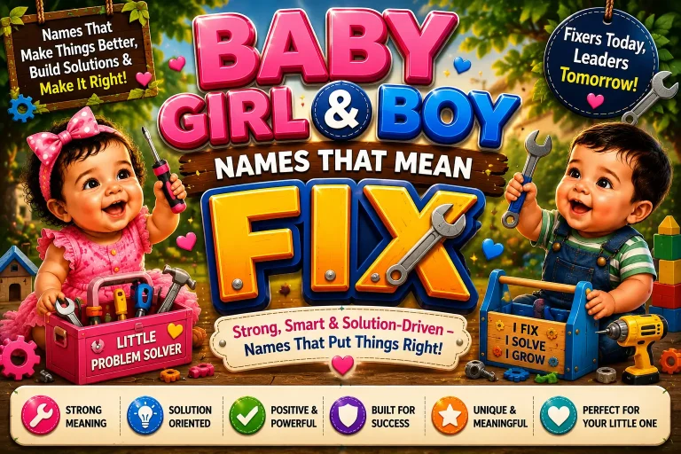 Names That Mean Fix