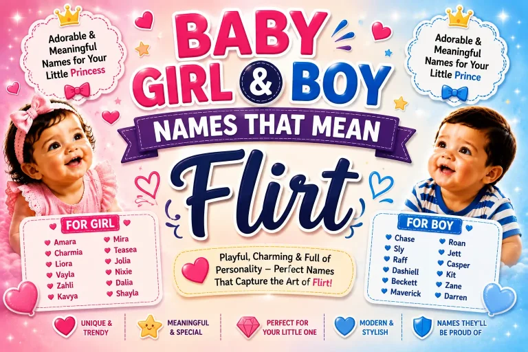 Names That Mean Flirt