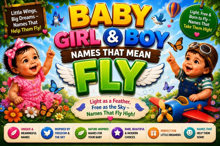 Names That Mean Fly