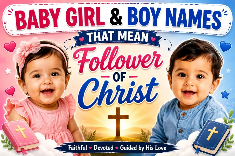 Names That Mean Follower of Christ