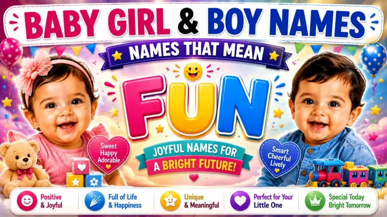 Names That Mean Fun