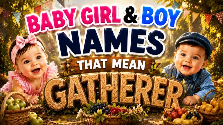 Names That Mean Gatherer