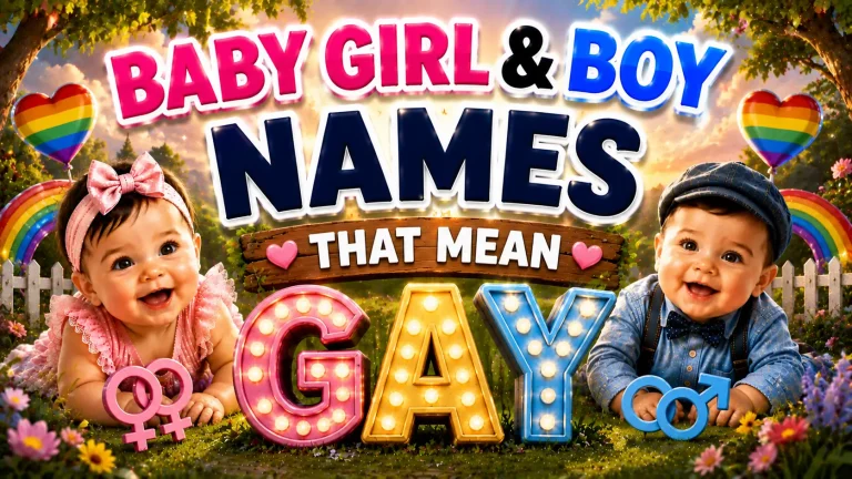 Names That Mean Gay