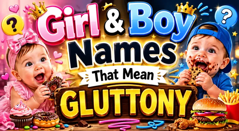 Names That Mean Gluttony