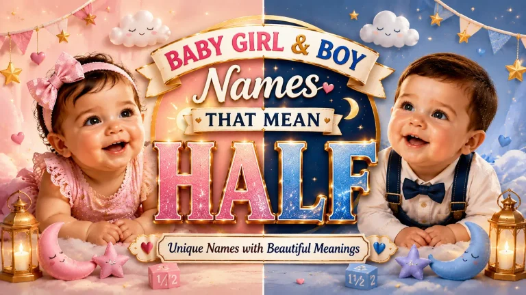Names That Mean Half