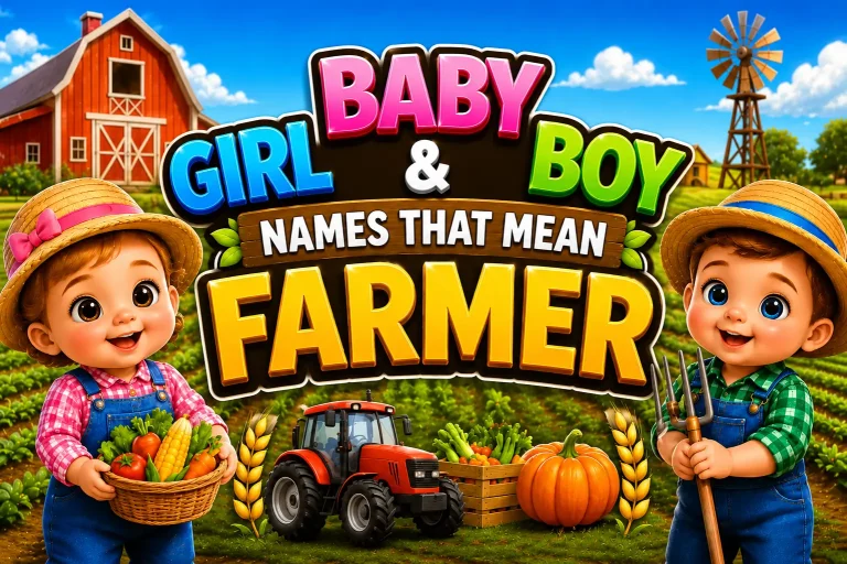 Names That Mean Farmer