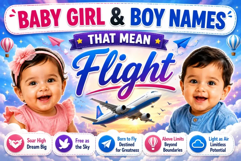 Names That Mean Flight