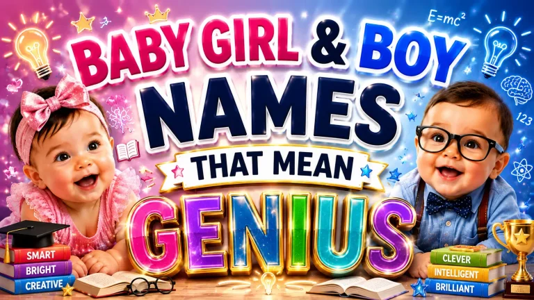 names that mean genius