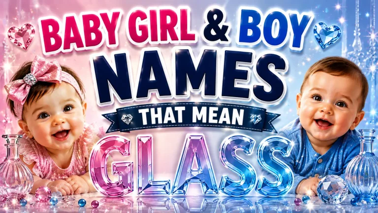 names that mean glass