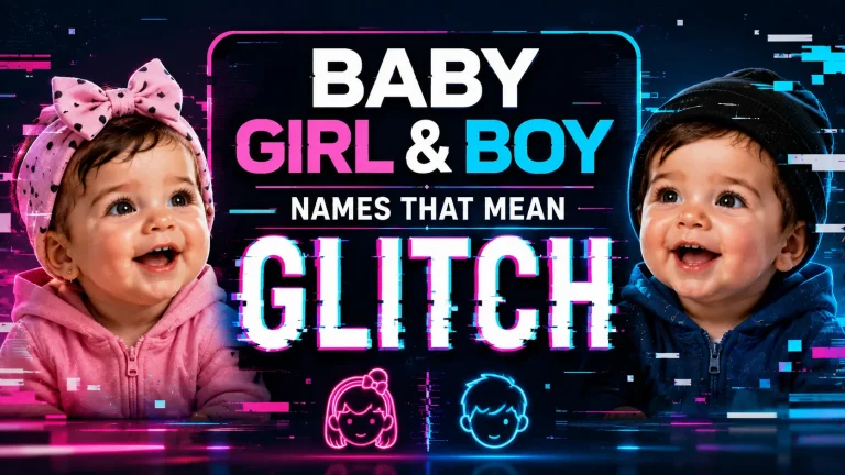 names that mean glitch