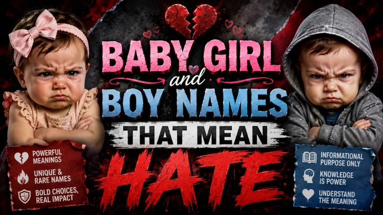 names that mean hate